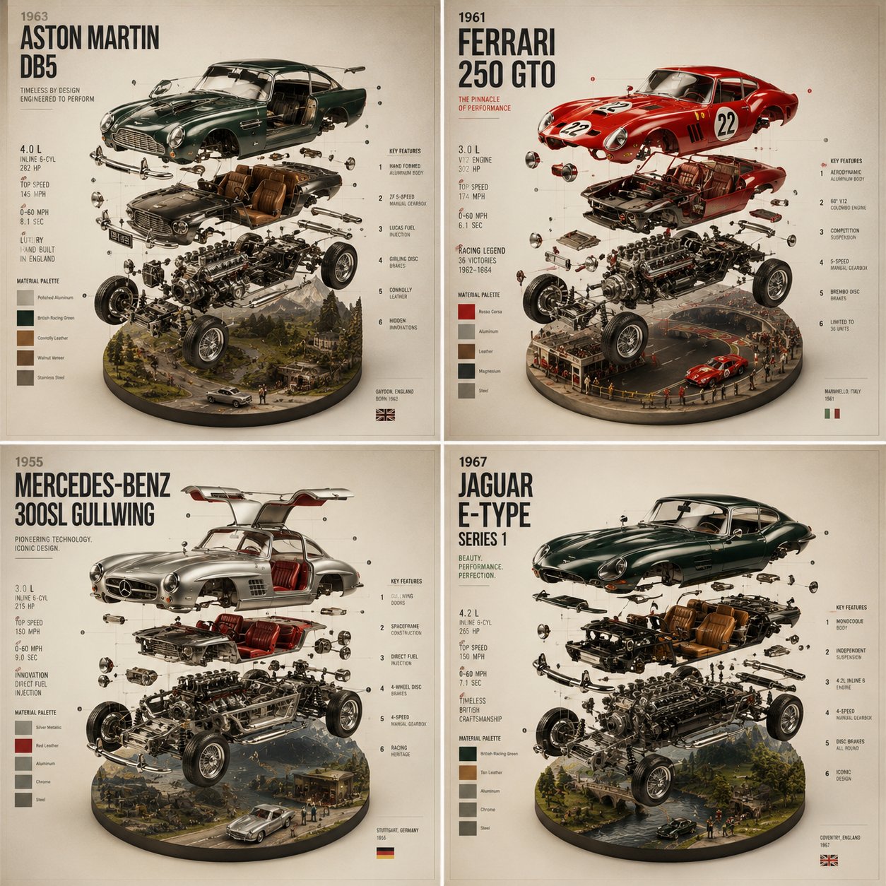 Classic Car Poster Design