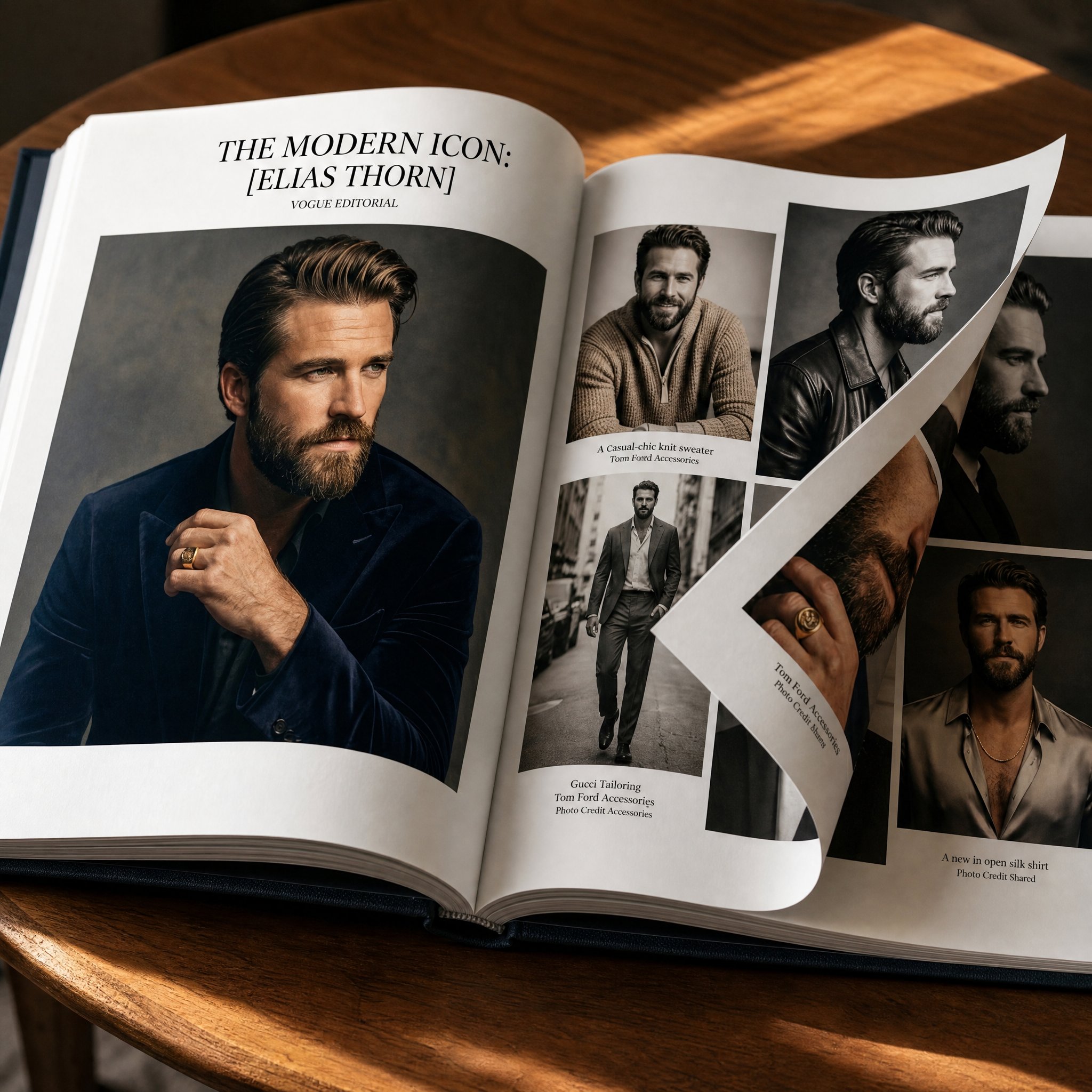 Luxury Fashion Book Editorial