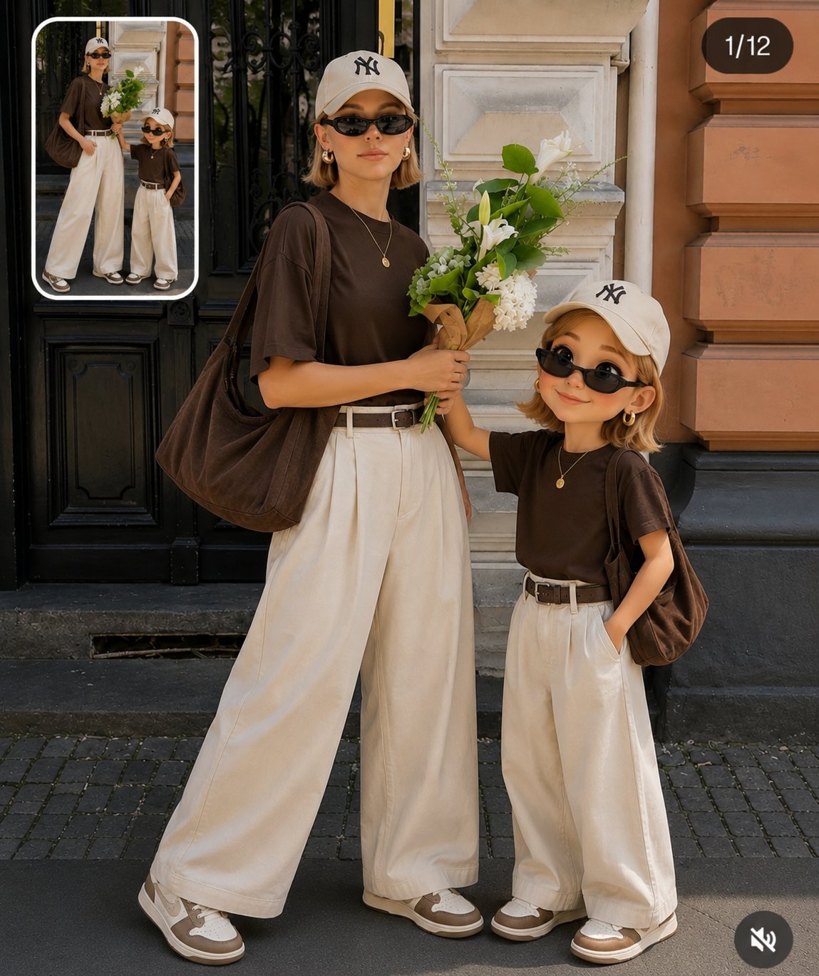 AI Fashion Duo Transformation