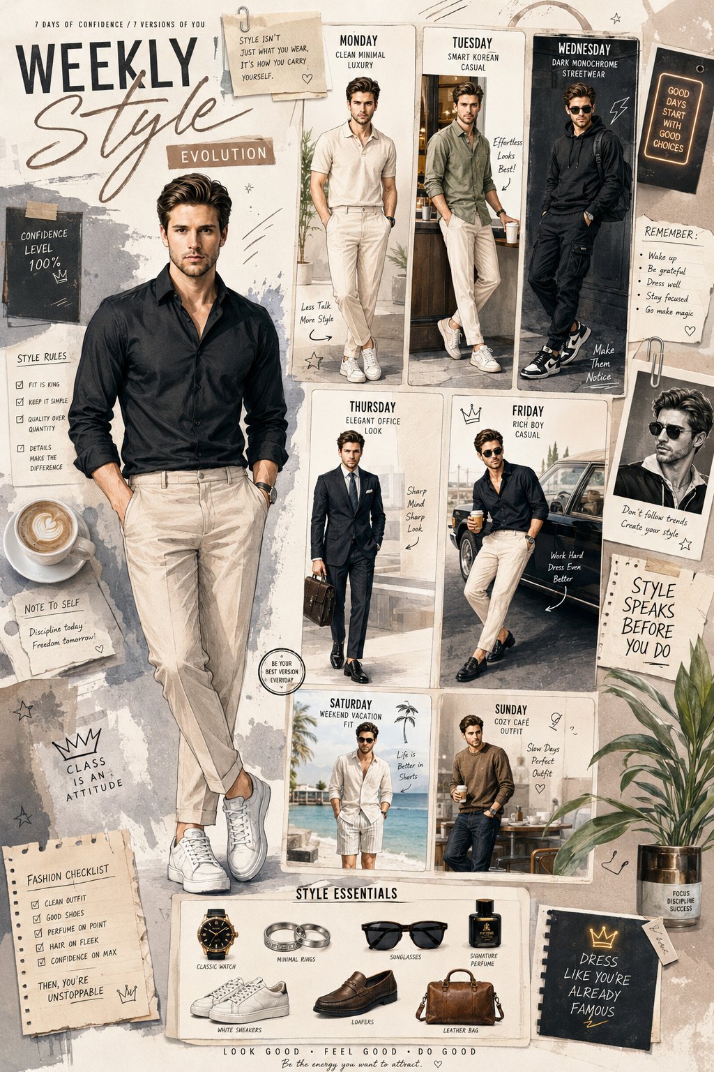 Weekly Fashion Evolution Board