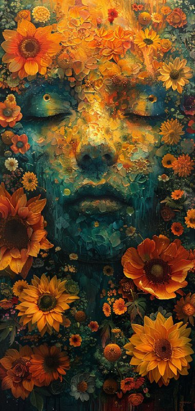 Neo-Modern Early Spring Patterns in Beksinski Style