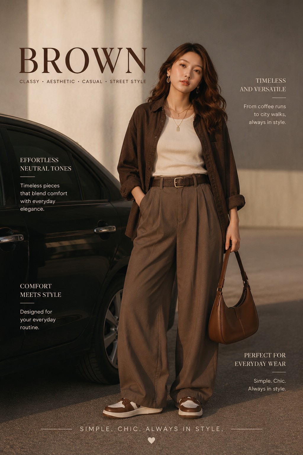 Luxury Korean Fashion Editorial Ad
