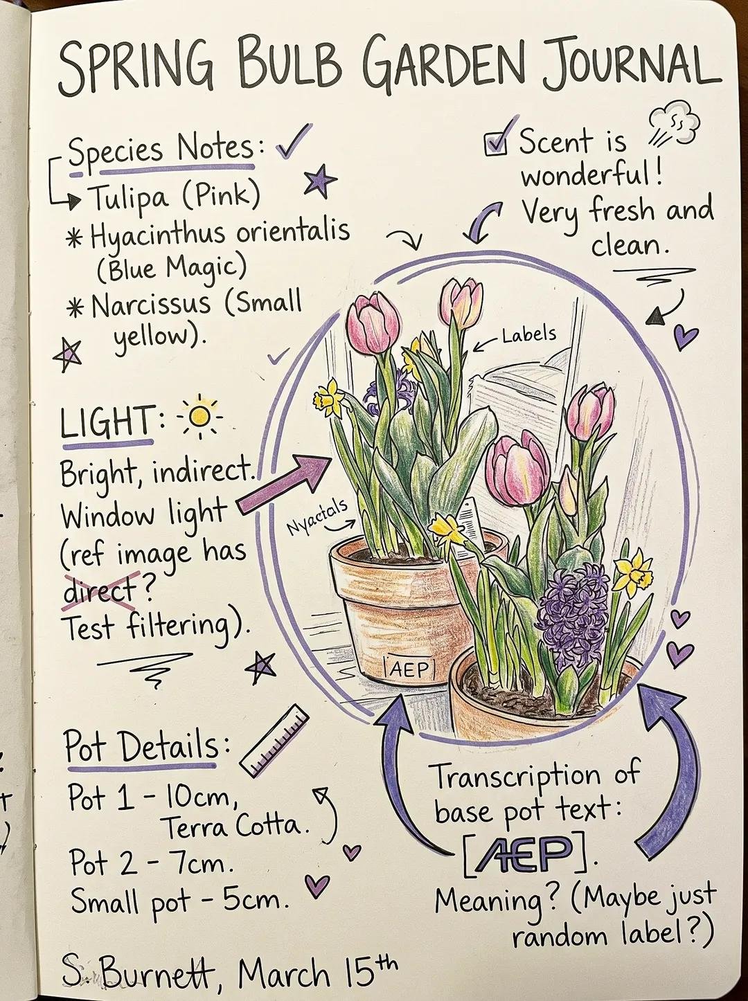 Messy Notes Aesthetic Design