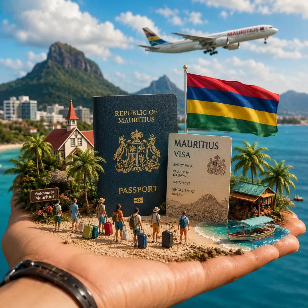 Palm-Sized World Travel Diorama