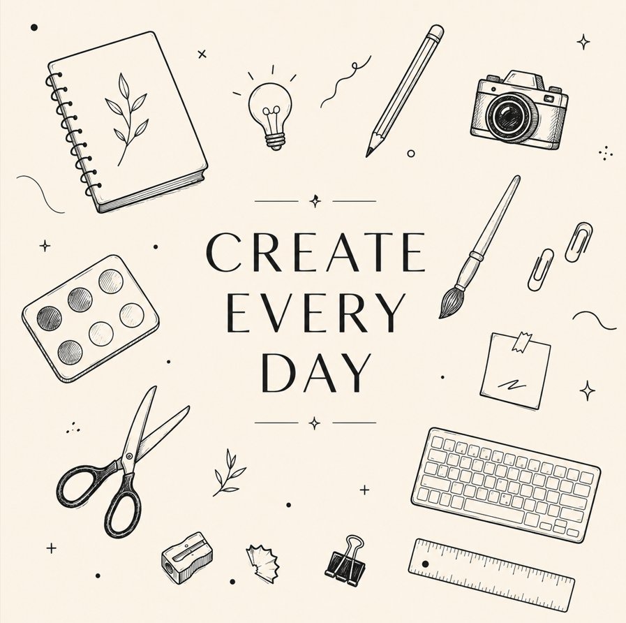 Create Every Day Poster