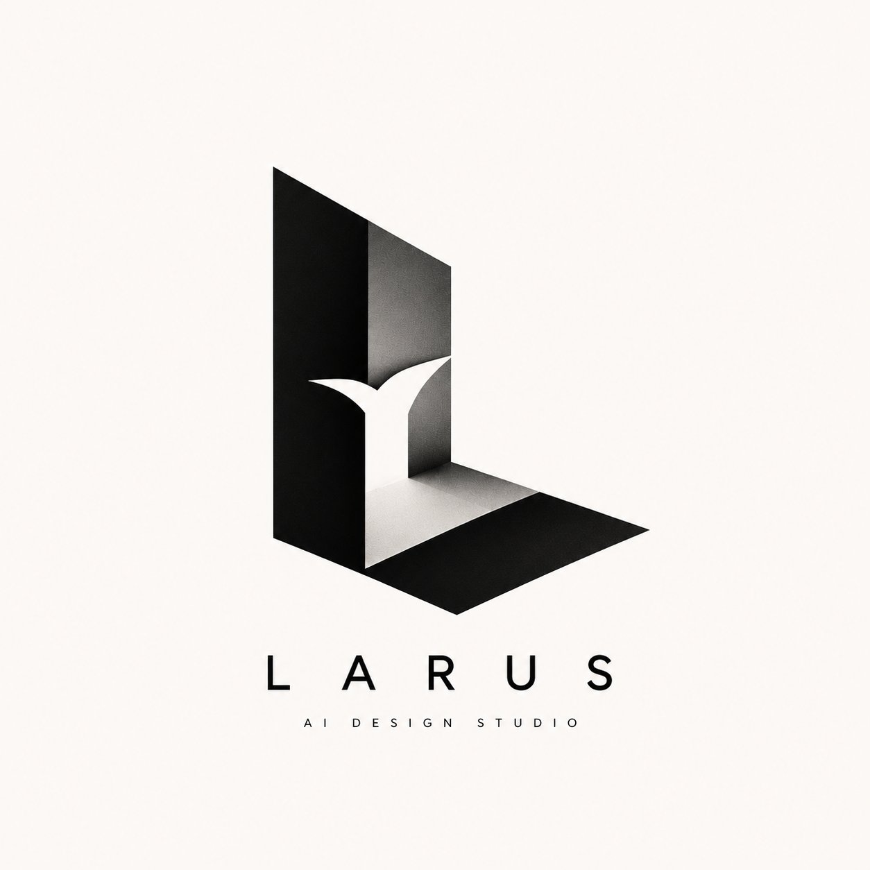 Minimalist Optical Illusion Logo Design