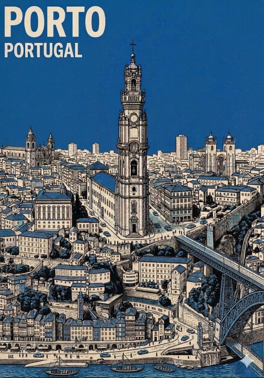 Retro Travel Poster Generator