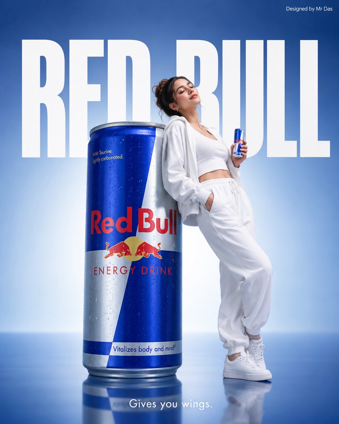 Red Bull Minimalist Giant Ad
