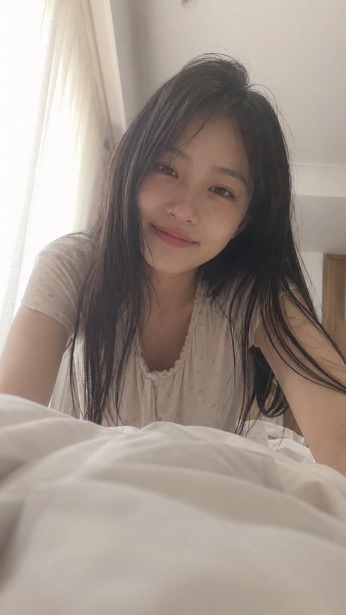 Morning Gaze From Pillow
