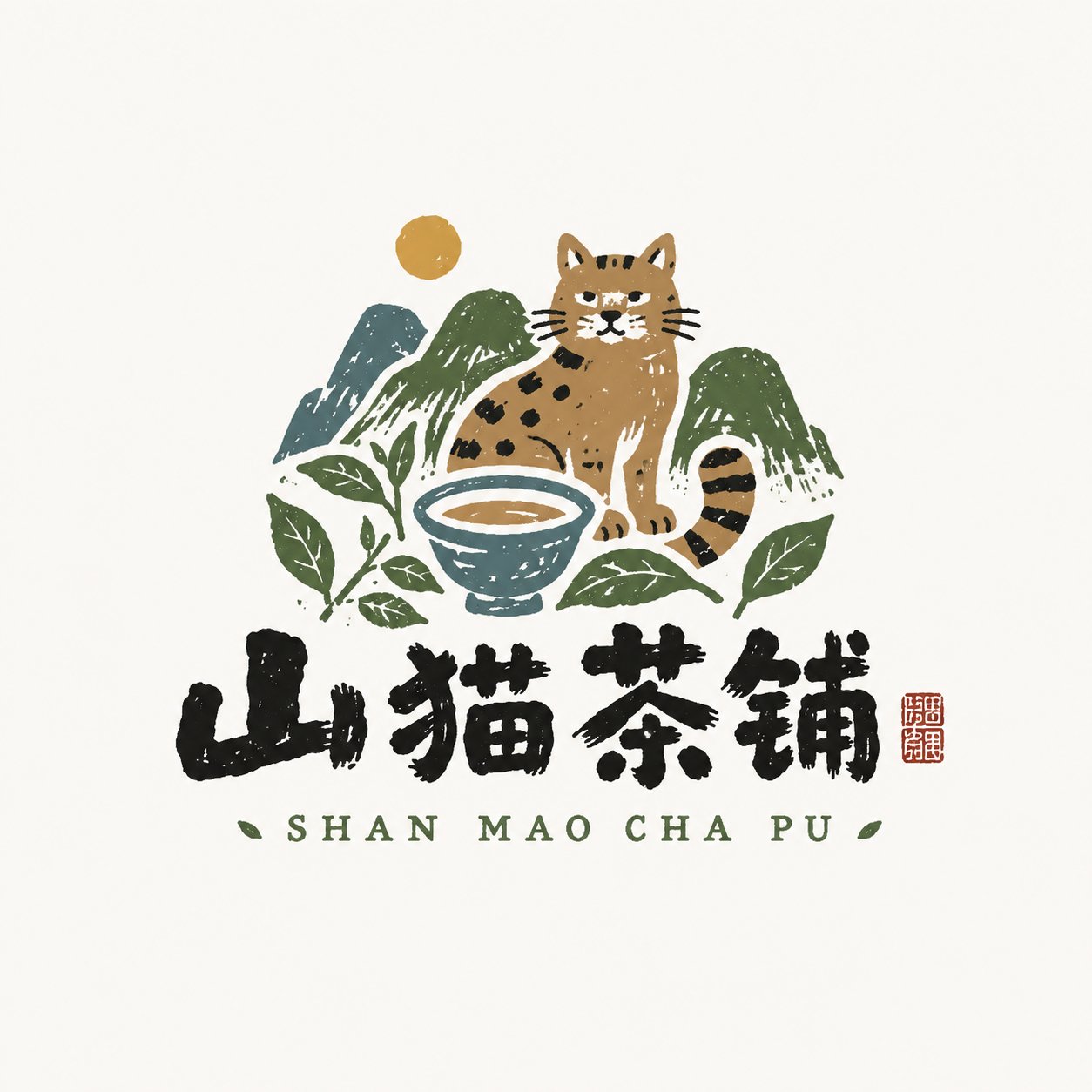Folk Art Brand Logo Design