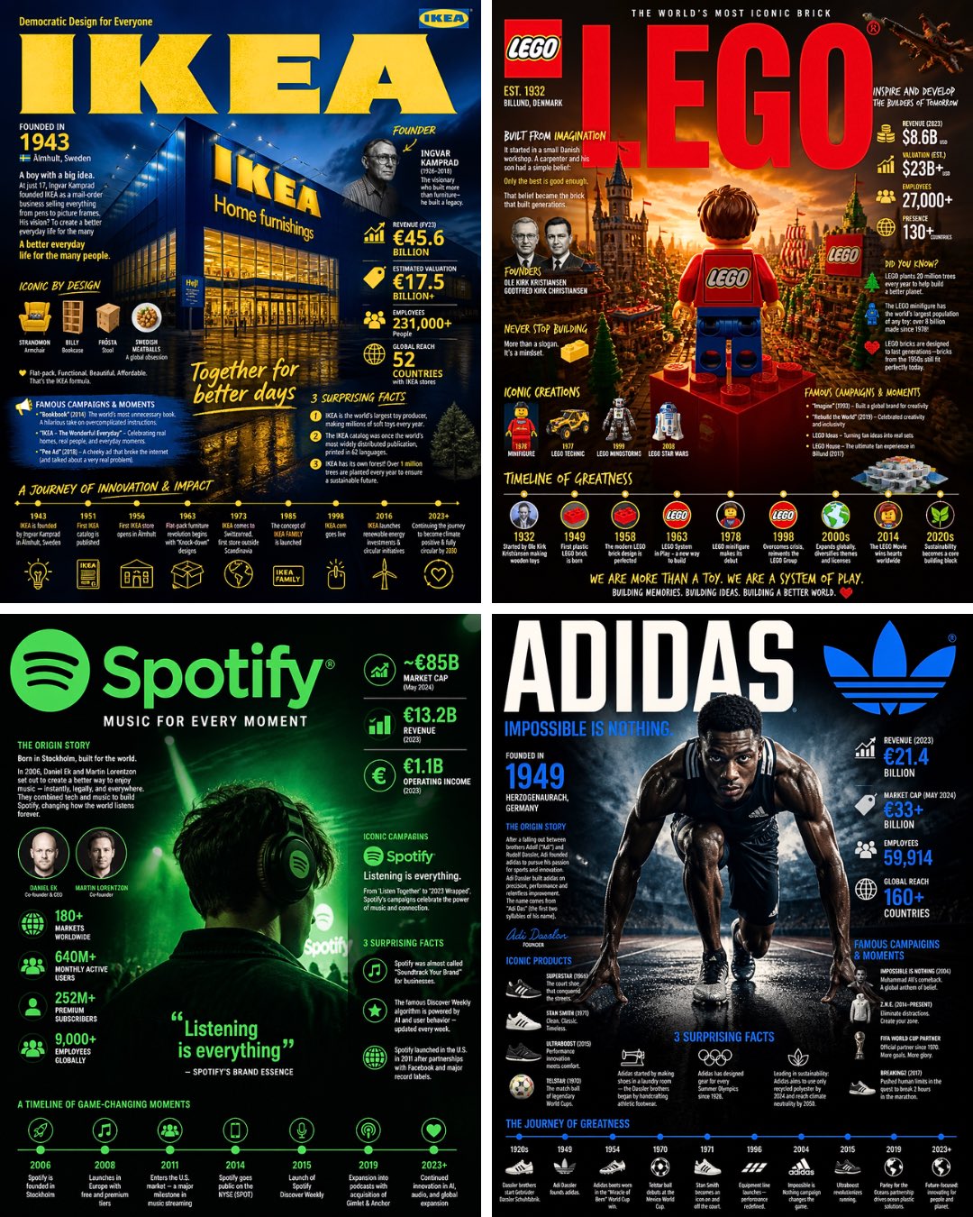 Brand Legend Visualized