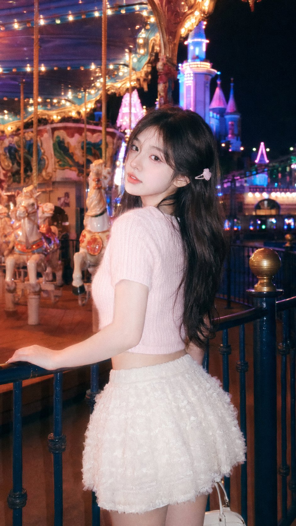 Neon Carousel Sweet Dream Night