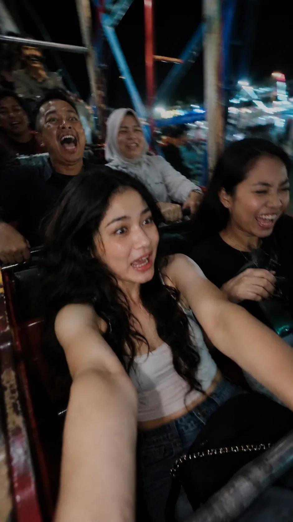 Carnival Night Ride Selfie Thrill
