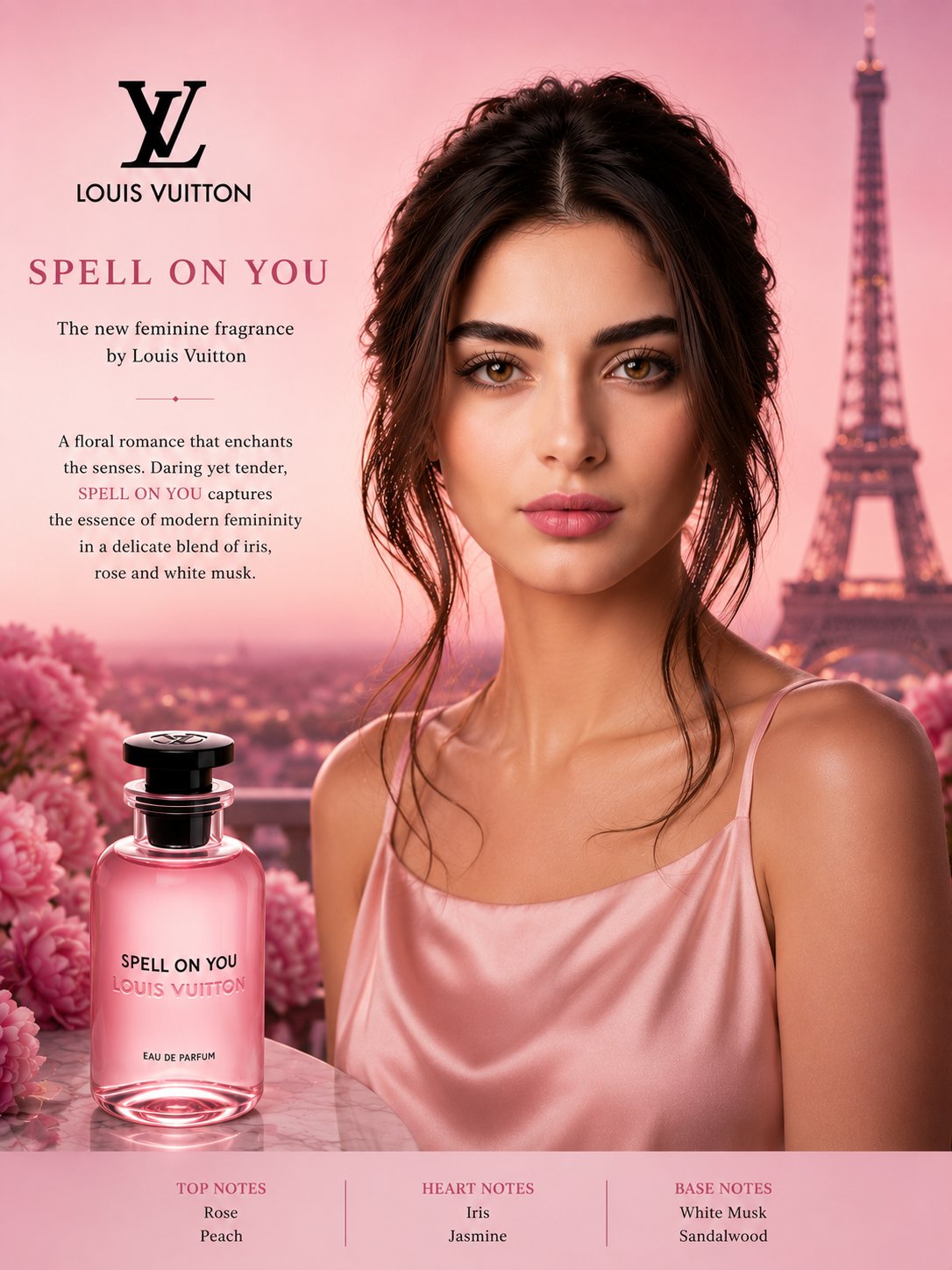 Paris Noir Luxury Perfume Campaign
