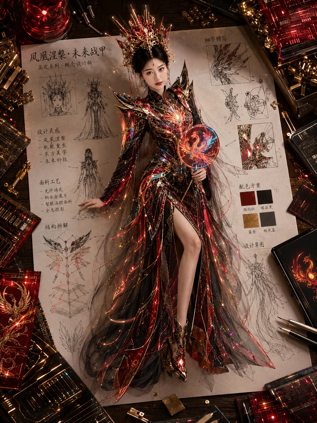 Oriental Haute Couture Concept