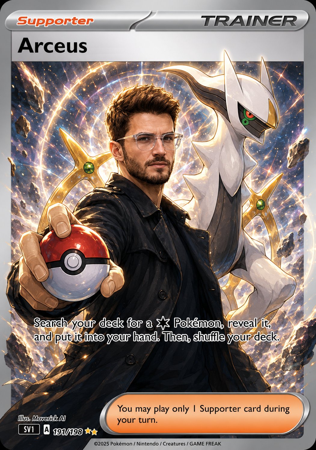 Pokémon TCG Full Art Card Design