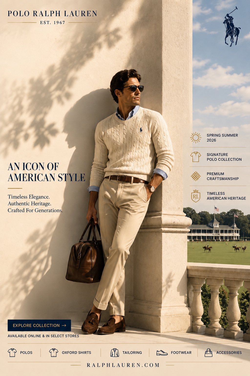 Ralph Lauren Luxury Campaign
