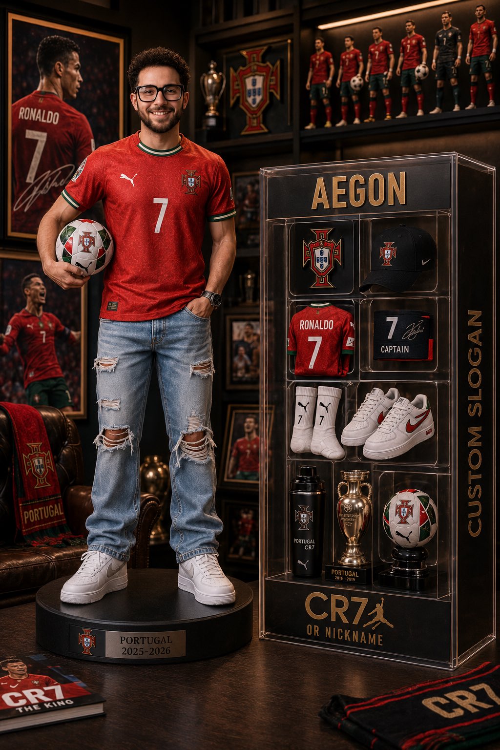 CR7 Premium Collectible Figure