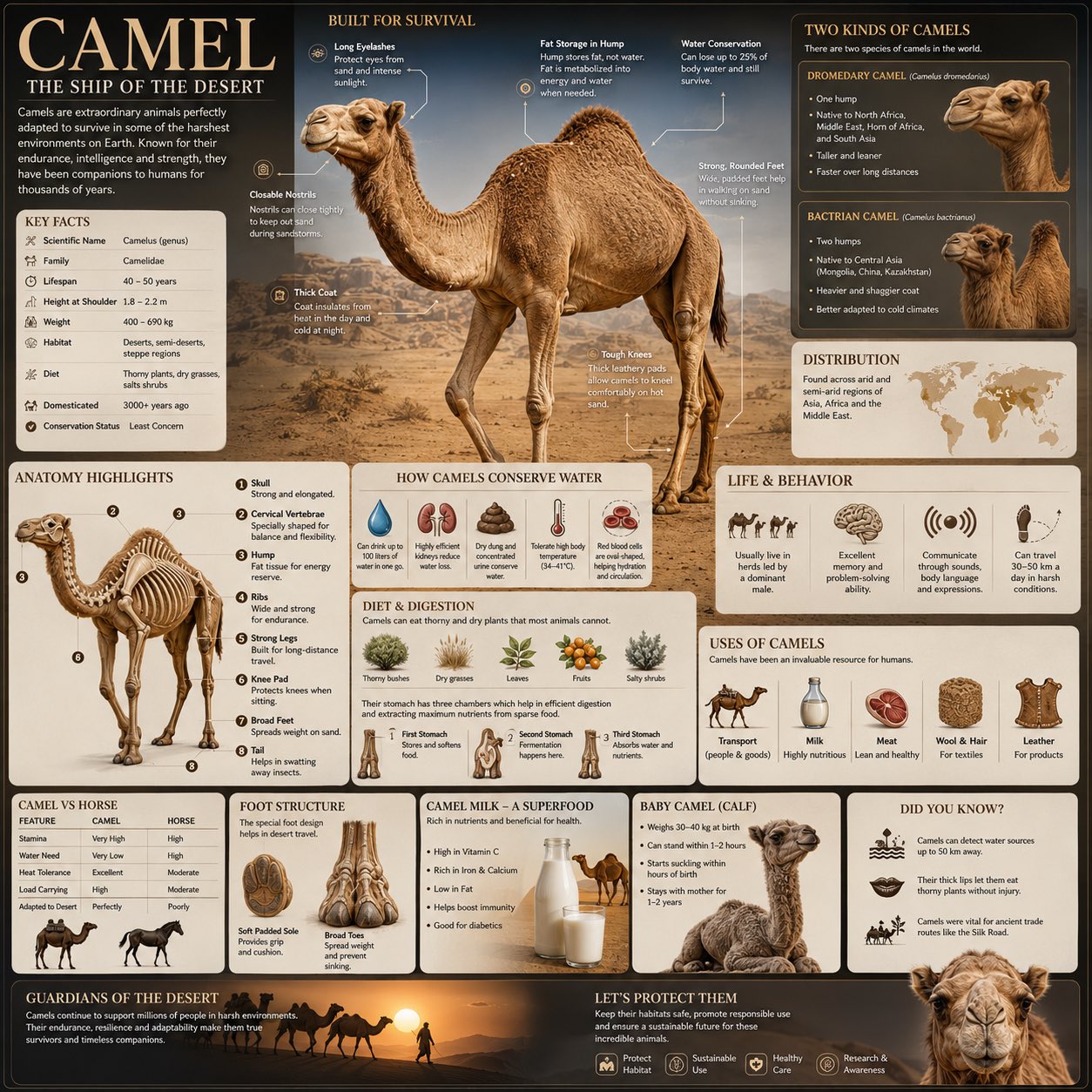 Camel Desert Survival Encyclopedia