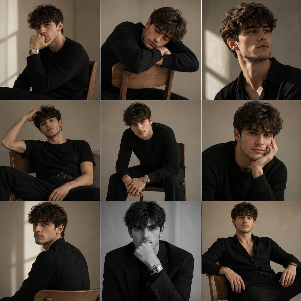 Black Elegance Editorial Portraits