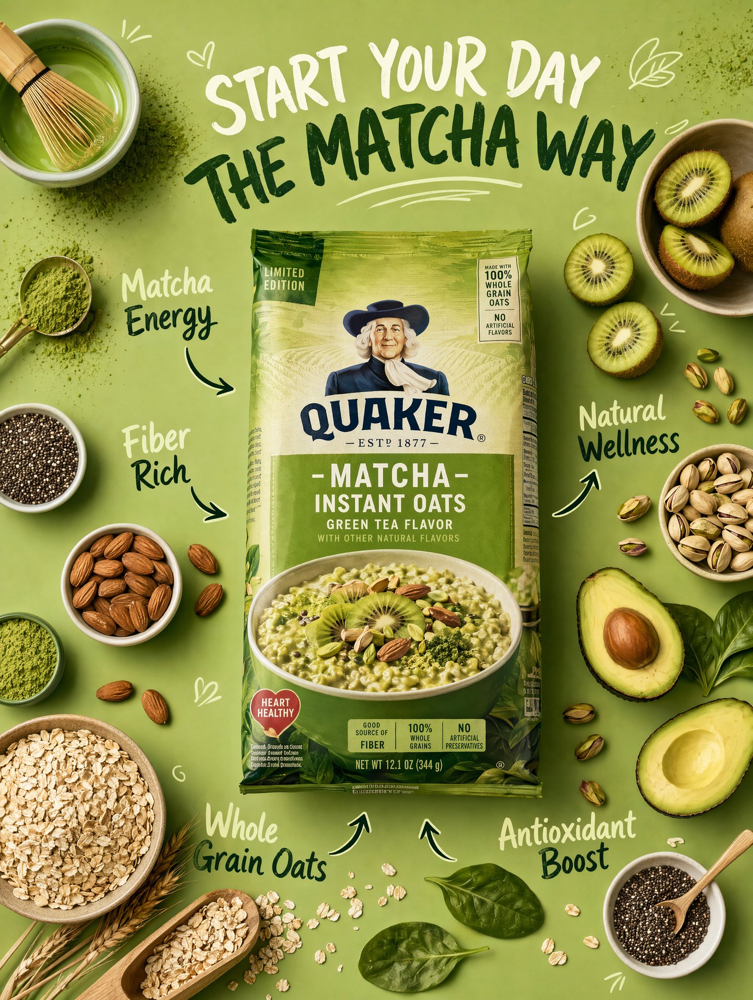 Premium Healthy Breakfast Ad Poster