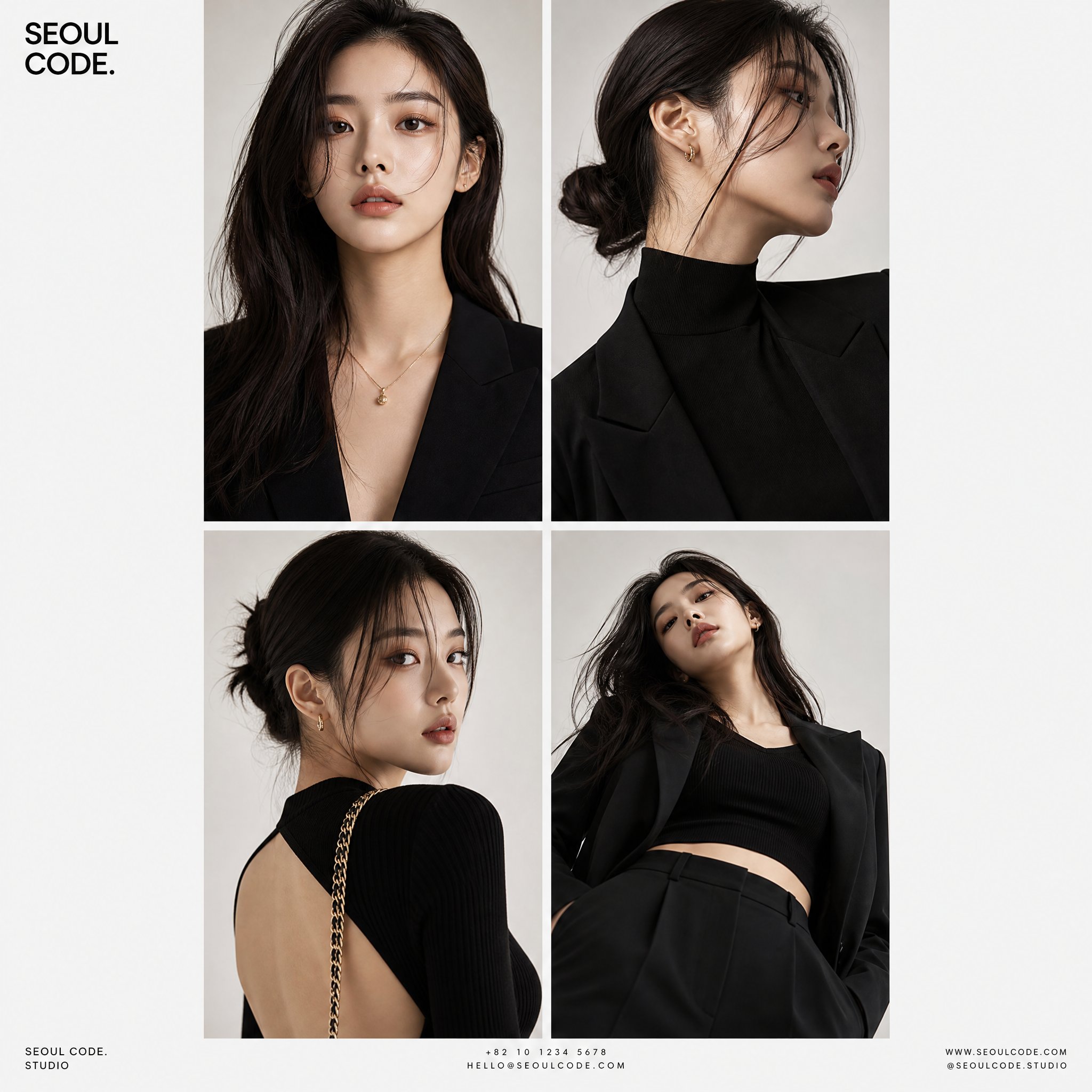 Luxury Korean Fashion Editorial Series
