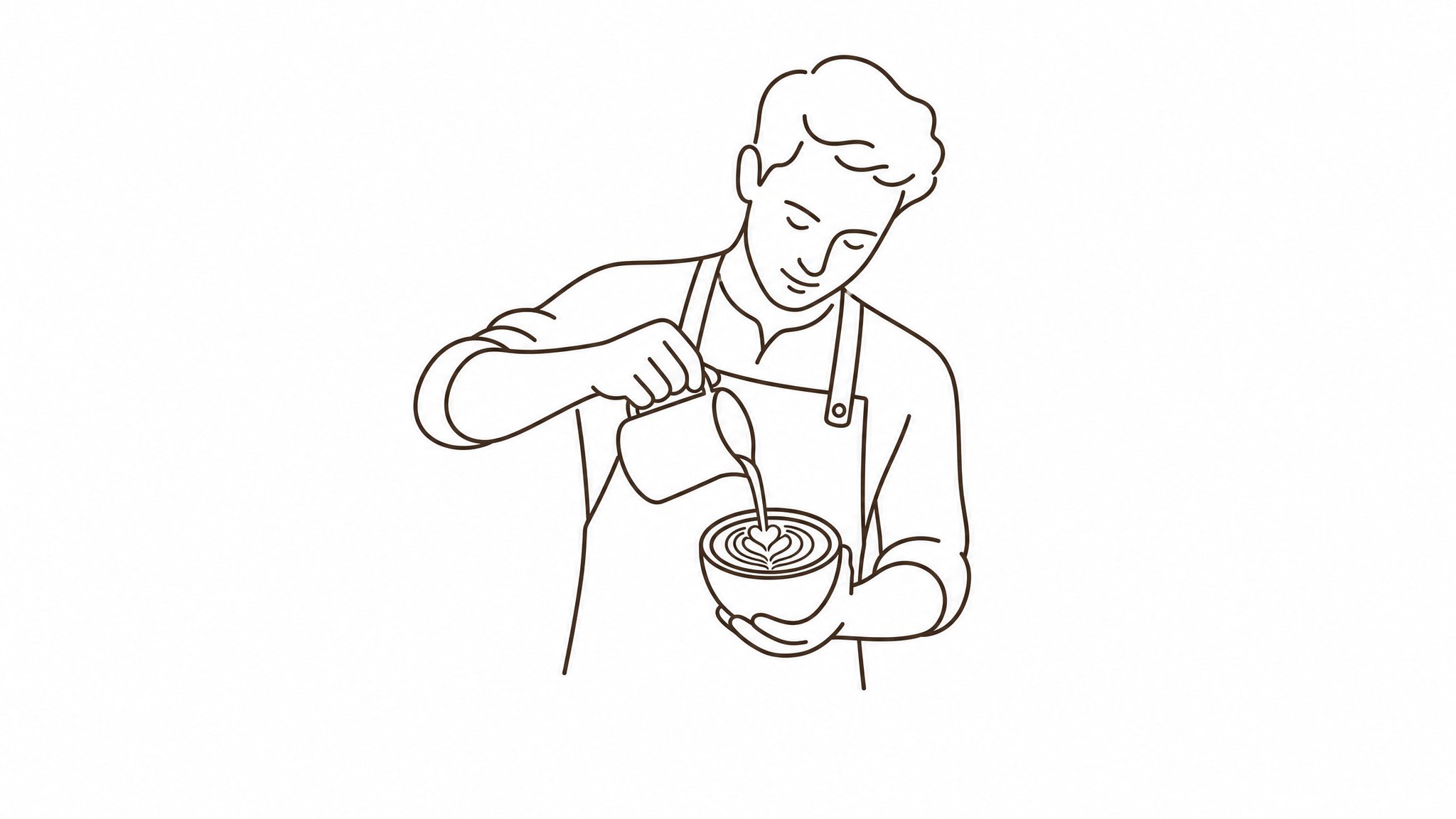 Minimalist Single-Line Vector Icons