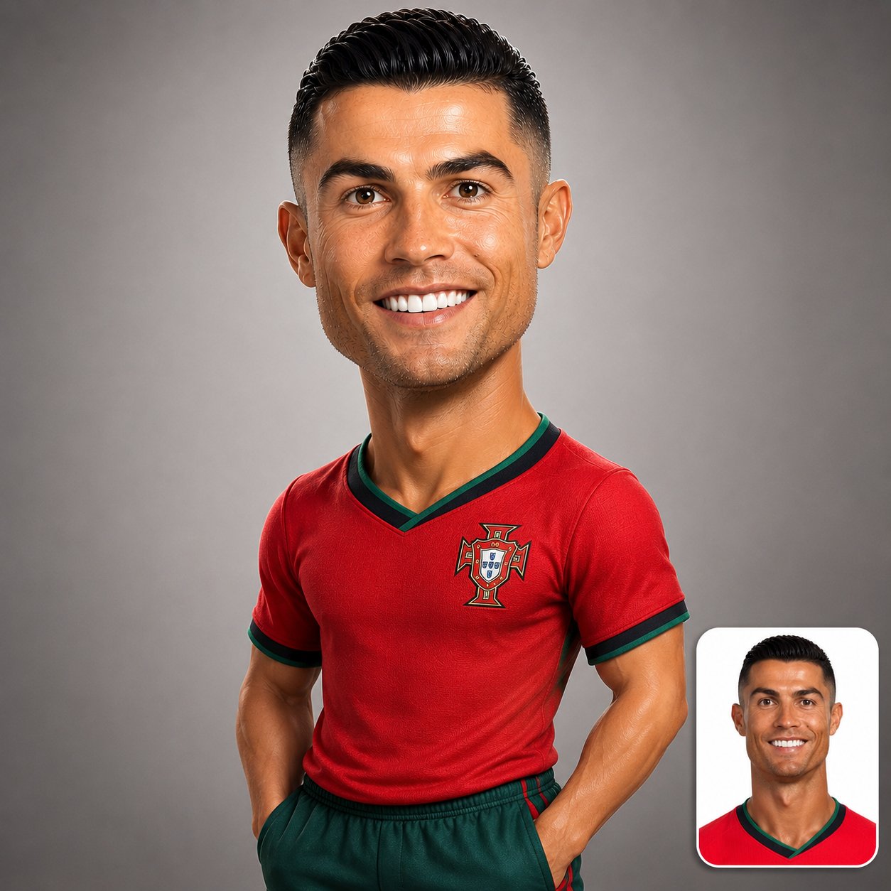 3D Designer Toy Portrait