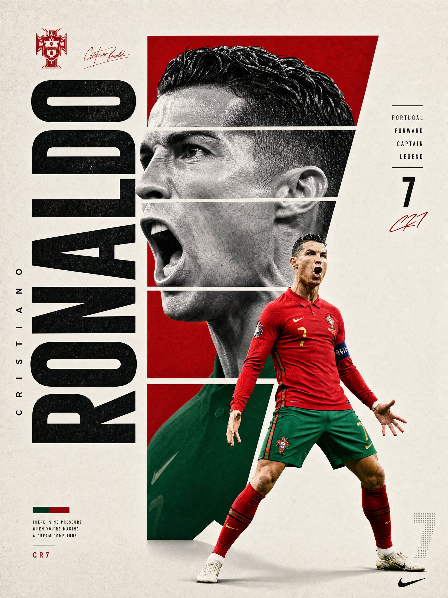 Sports Star Editorial Poster Design