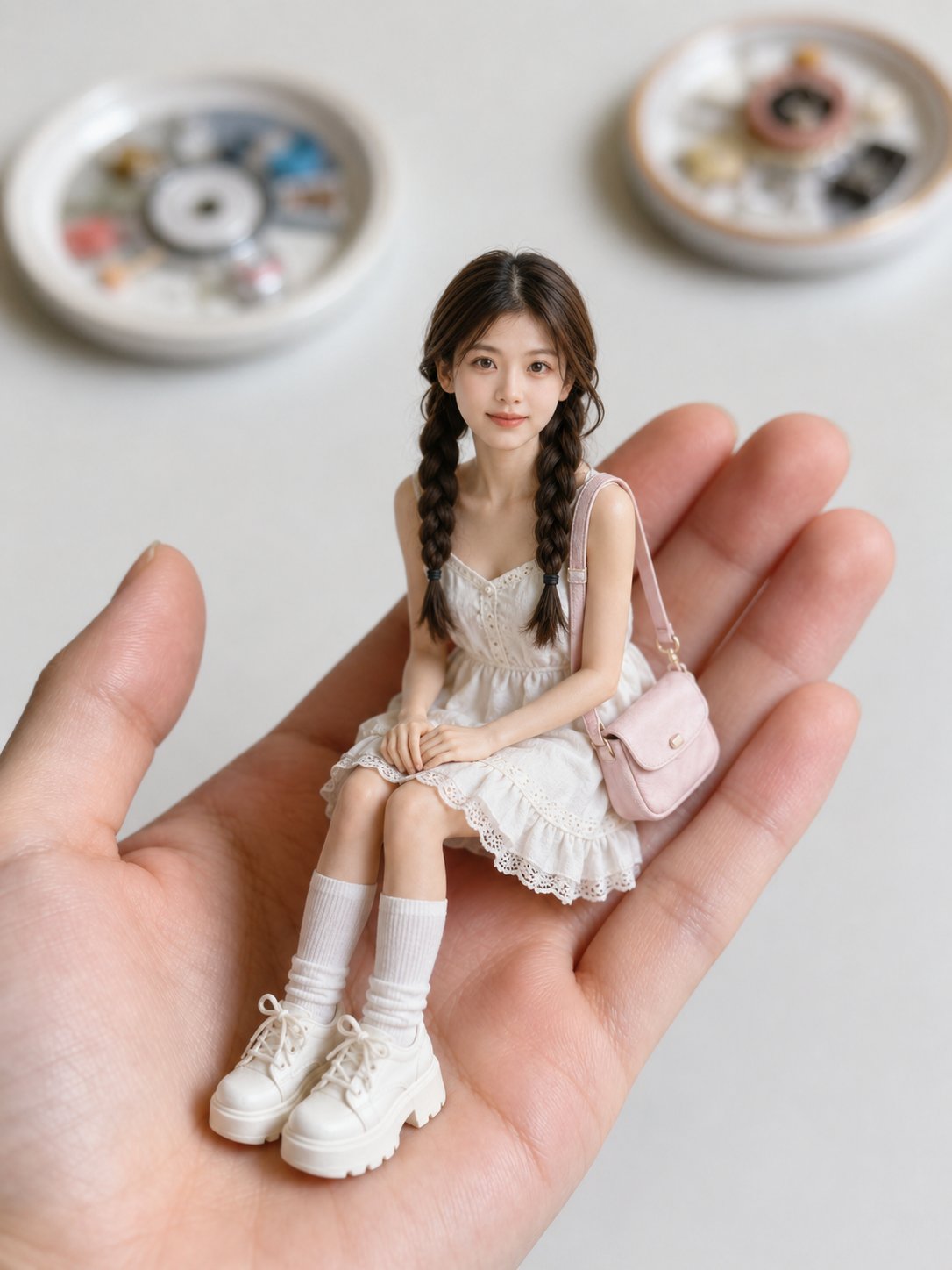 Palm-Sized Realistic Miniature Figure
