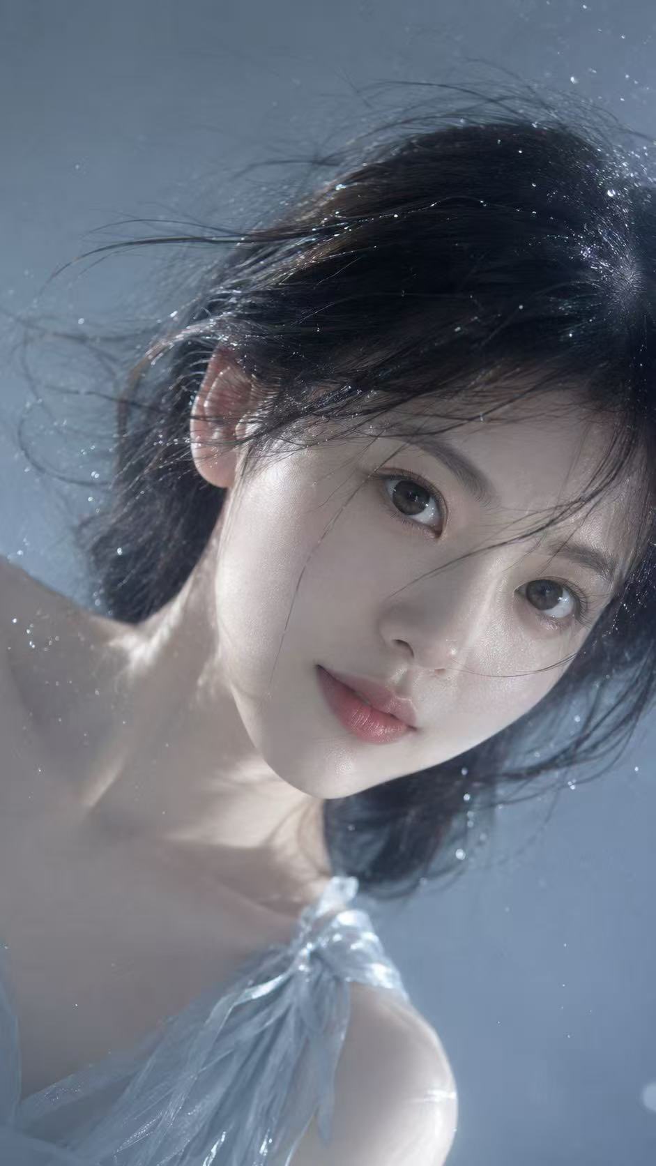 Dreamy Underwater Portrait Creation