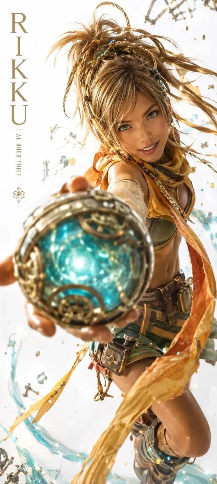 Rikku Cinematic Character Portrait