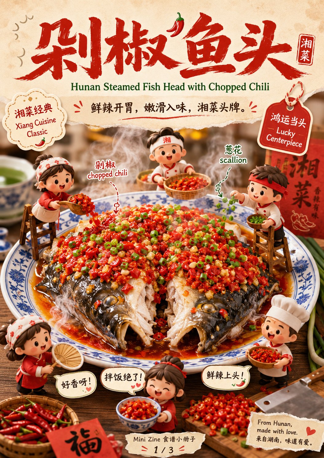 Chibi Chili Fish Head Feast