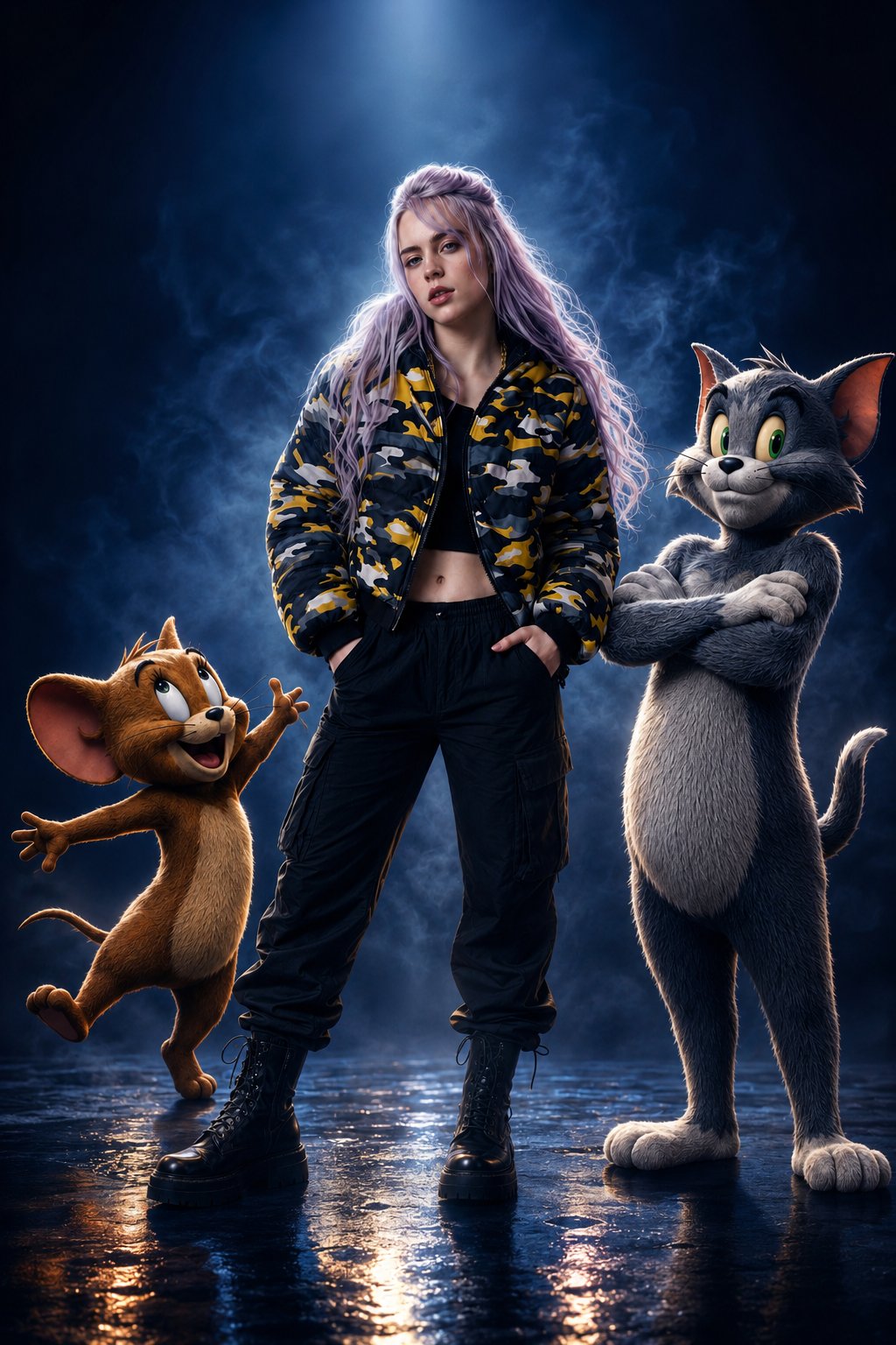 Tom & Jerry Style Studio Portrait