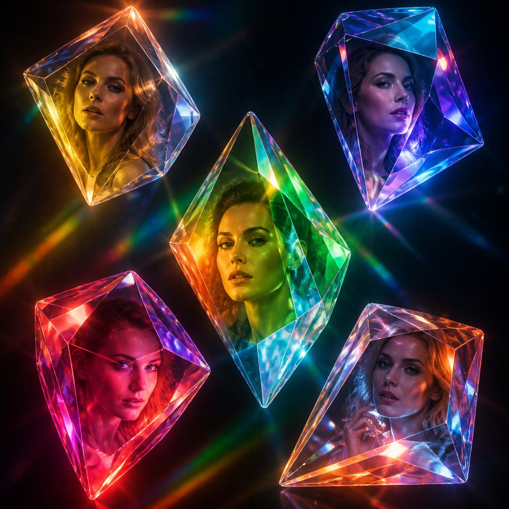 Crystal Prism Starlet Portrait