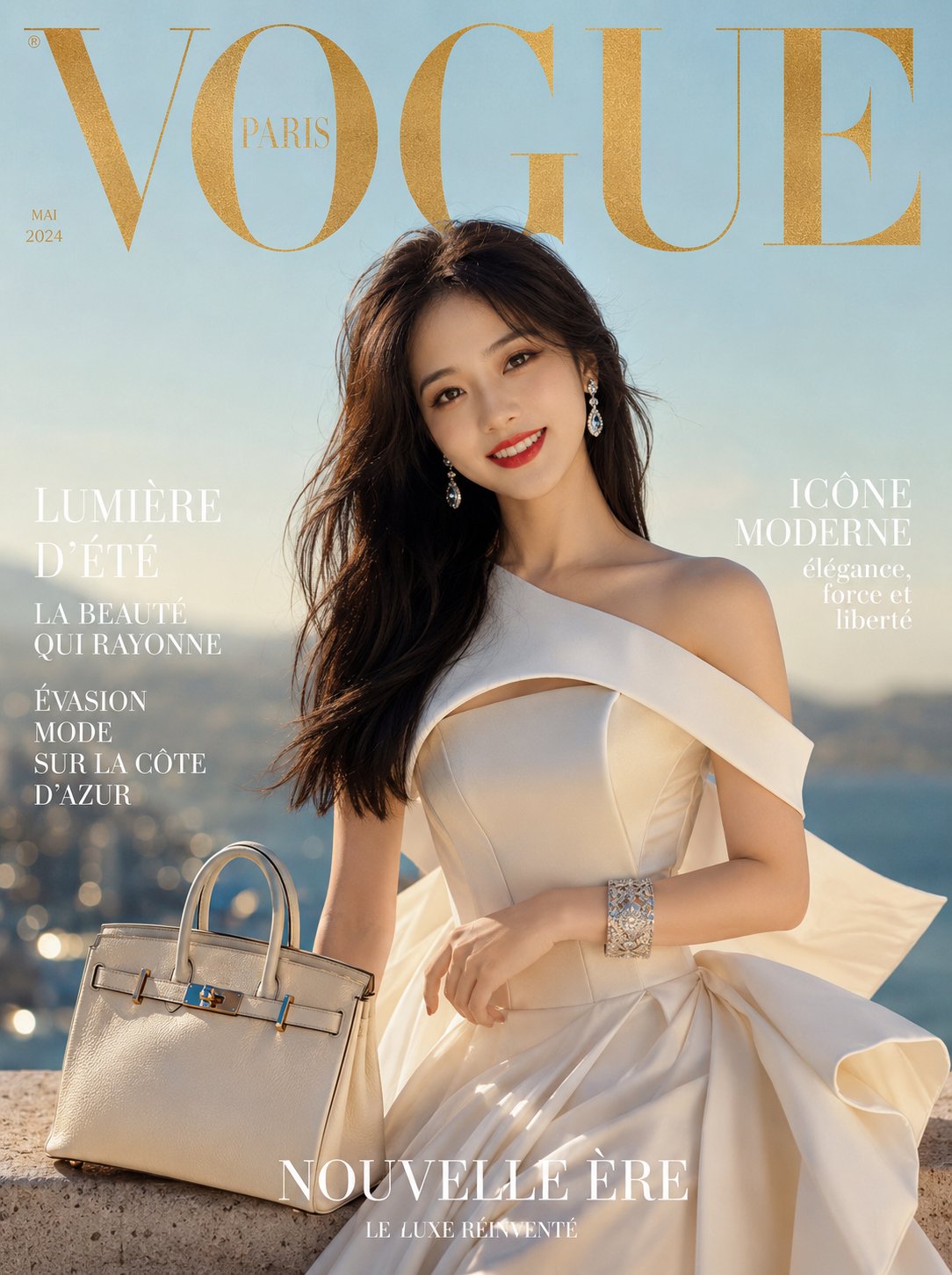 Surreal Luxury Fashion Cover Art