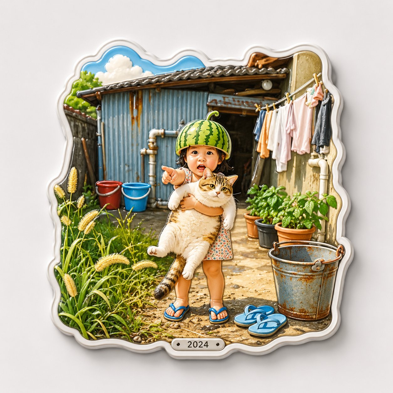 Travel Souvenir Fridge Magnet Design