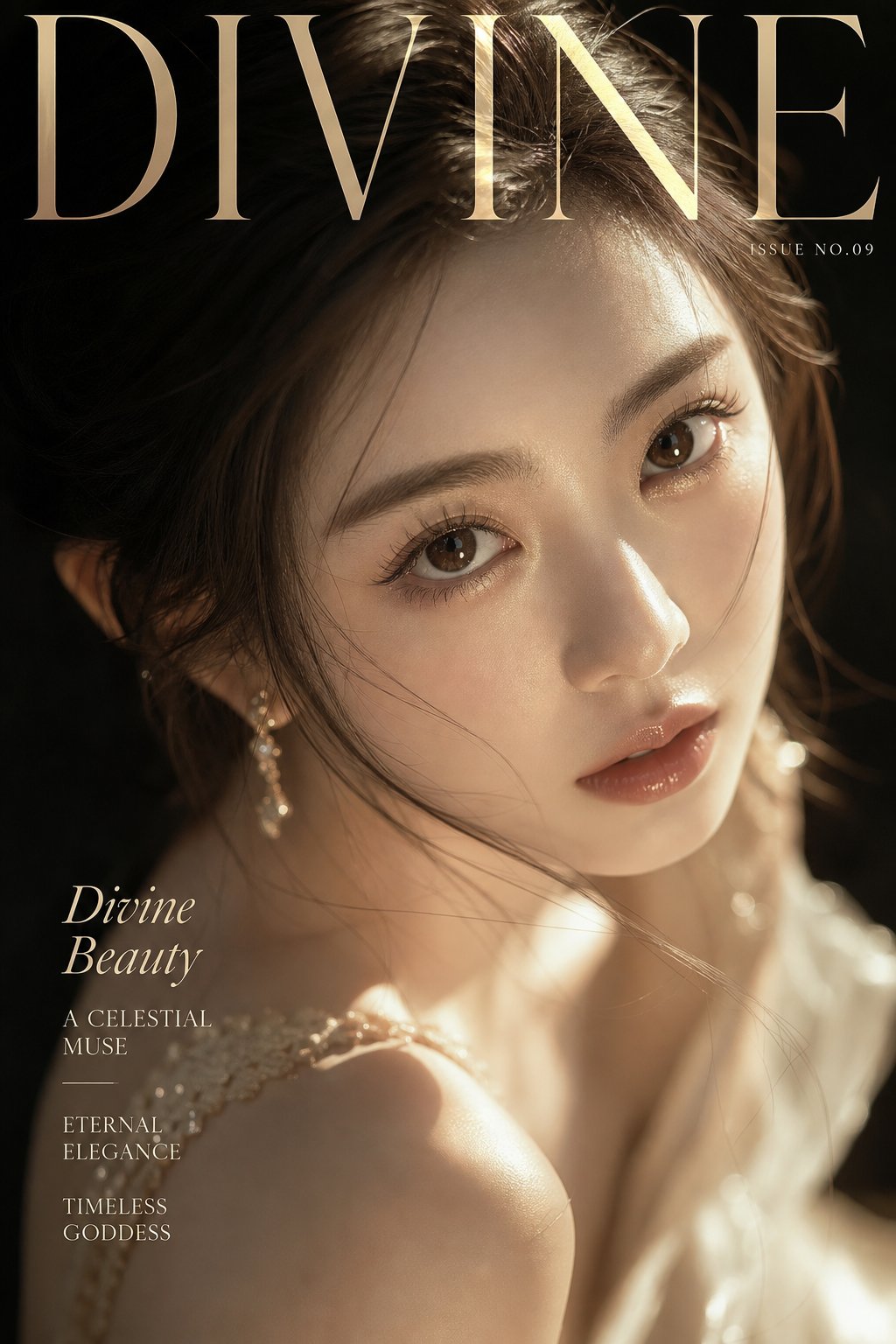 Divine Beauty: Eternal Goddess Portrait