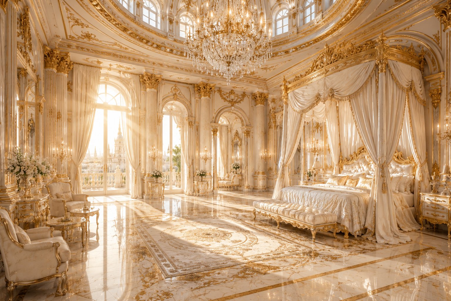 Royal Princess Luxury Bedroom