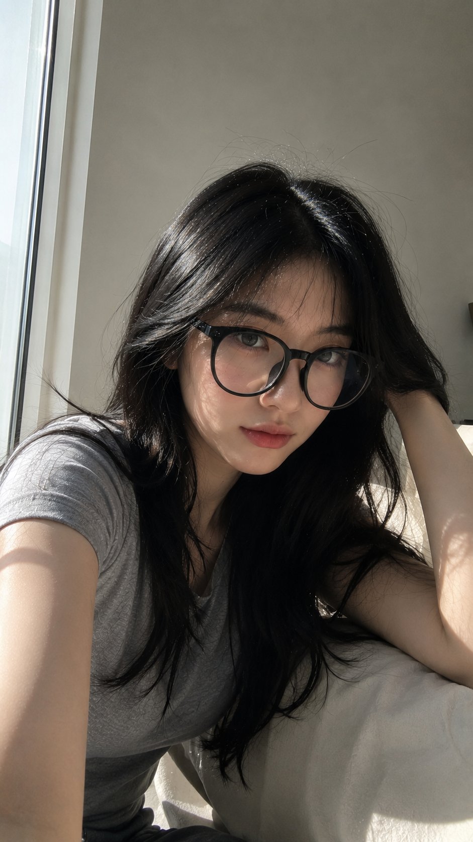 Window Light Selfie
