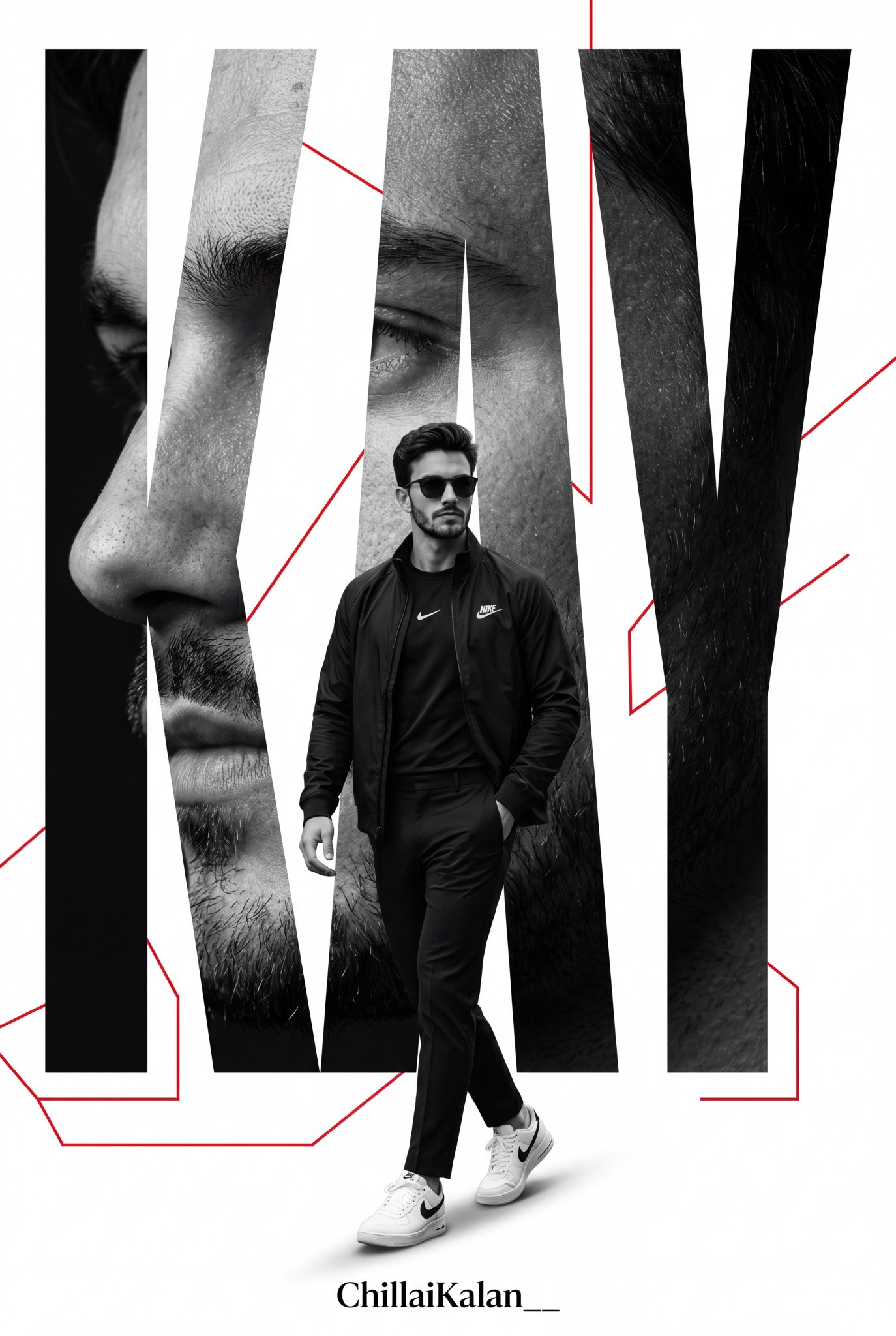 KAY Noir Athlete Poster