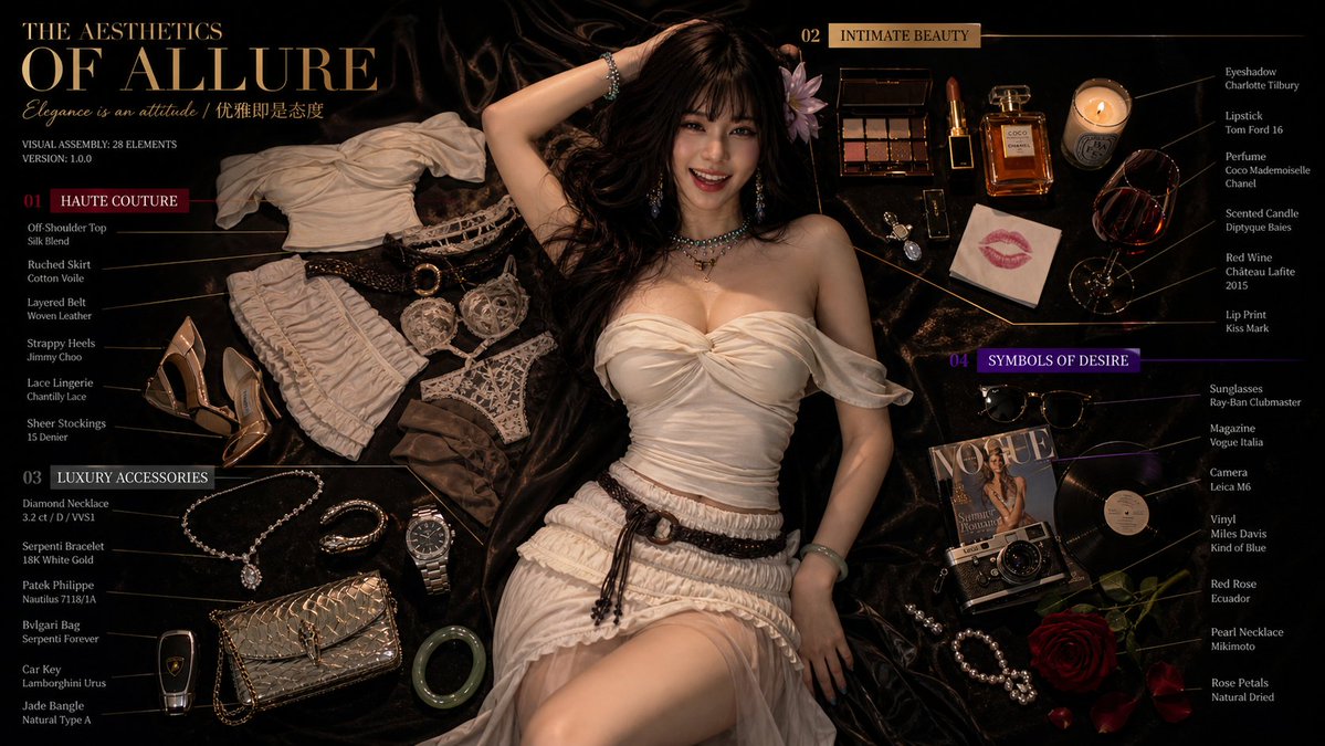 Luxury Character Deconstruction Art