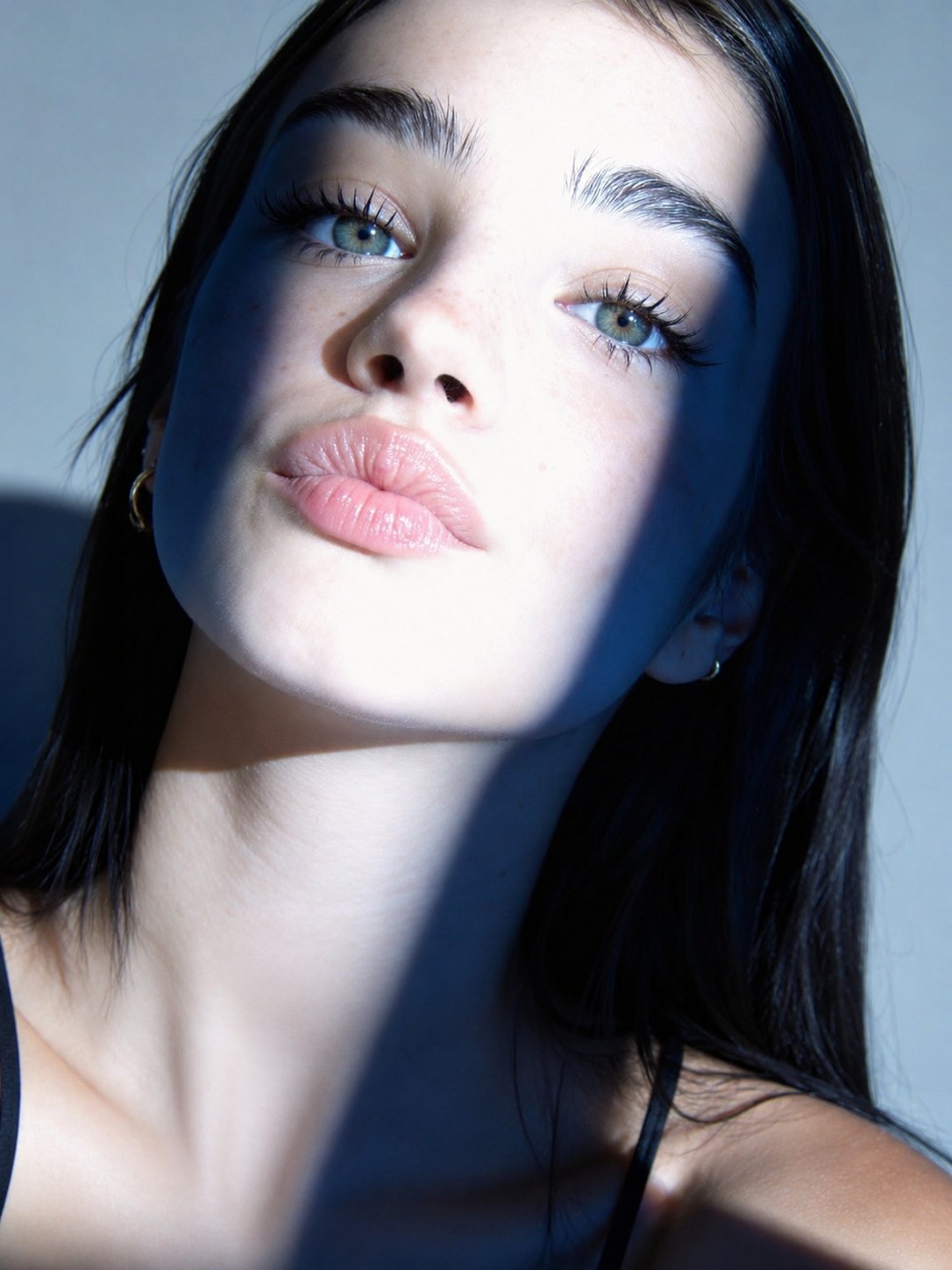 Window Light Bare-Faced Beauty Portrait