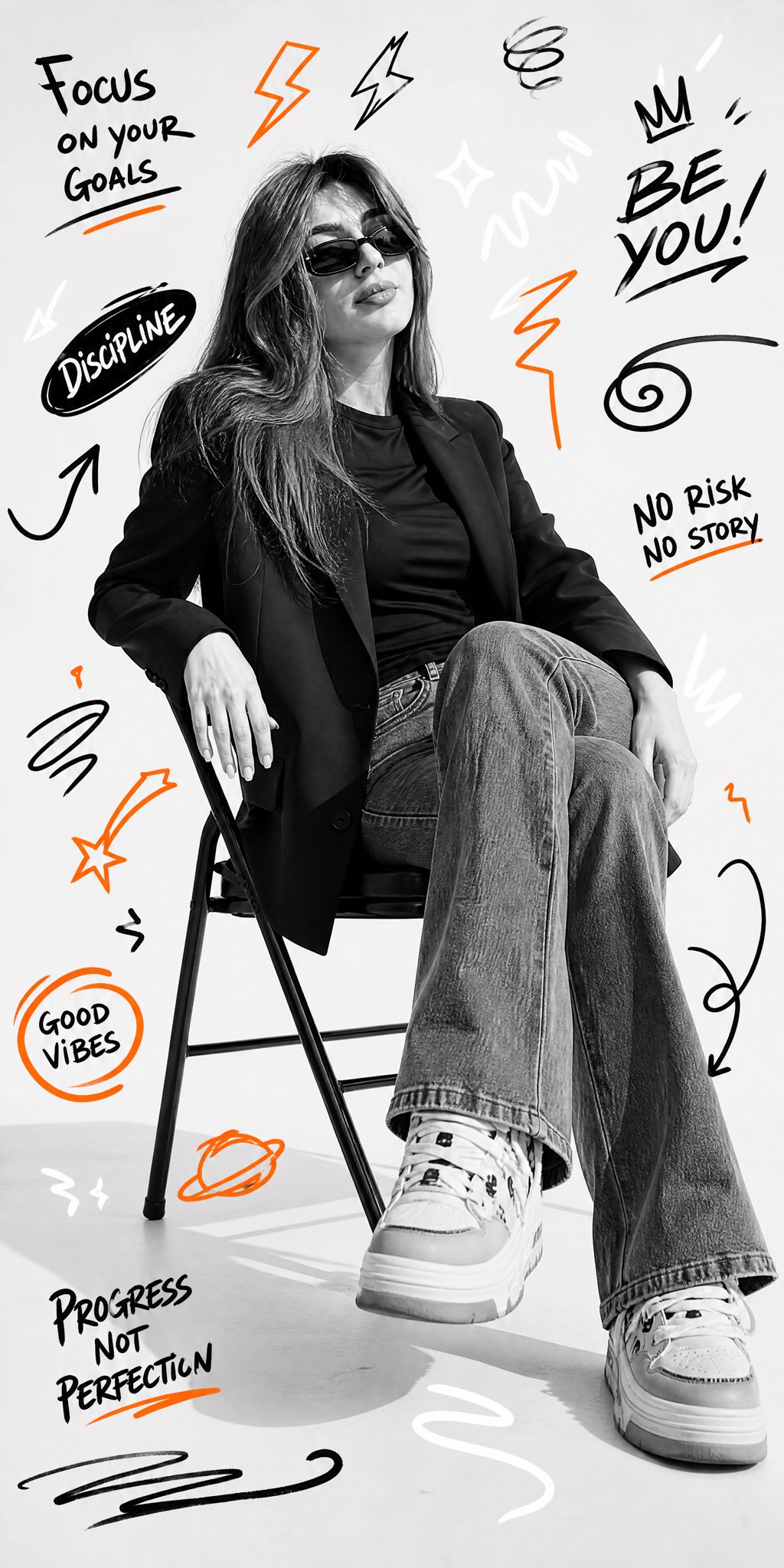 Graffiti Cool Studio Portrait