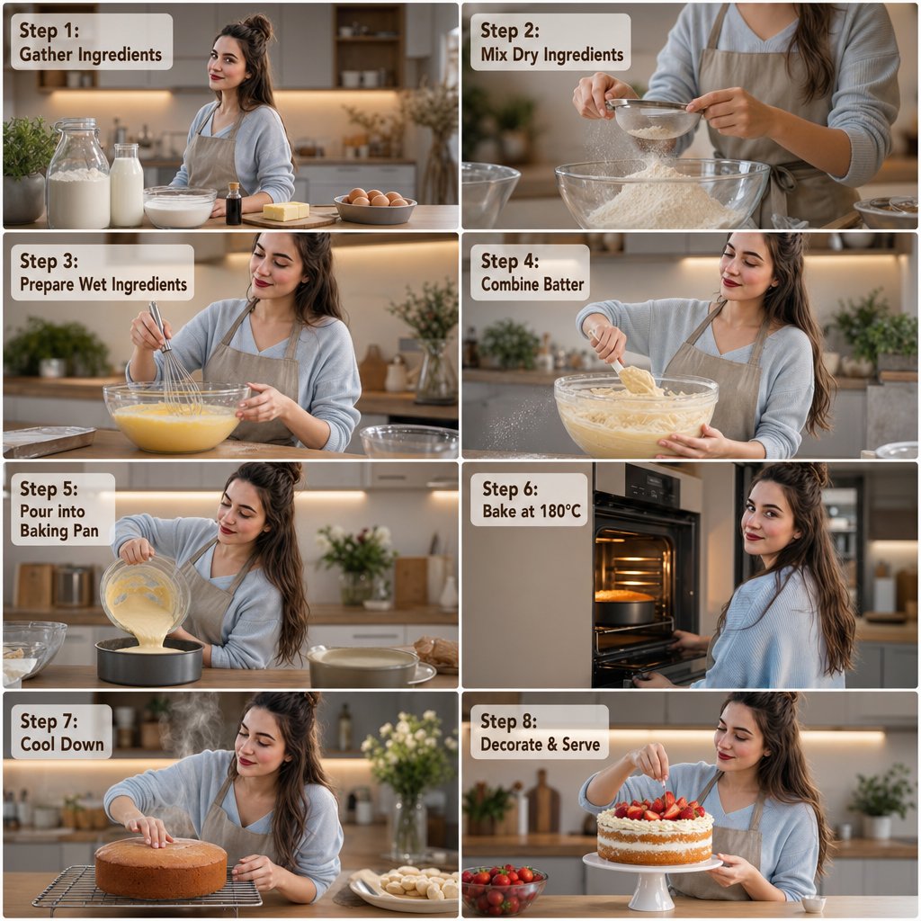 Cake Baking Storyboard Guide