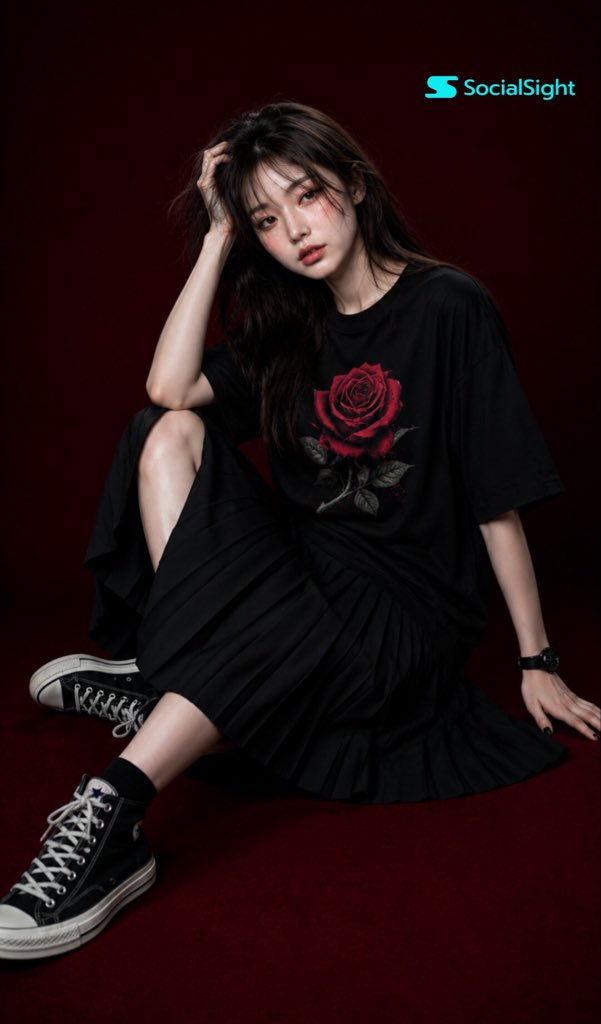 Avant-Garde Gothic Editorial Portrait