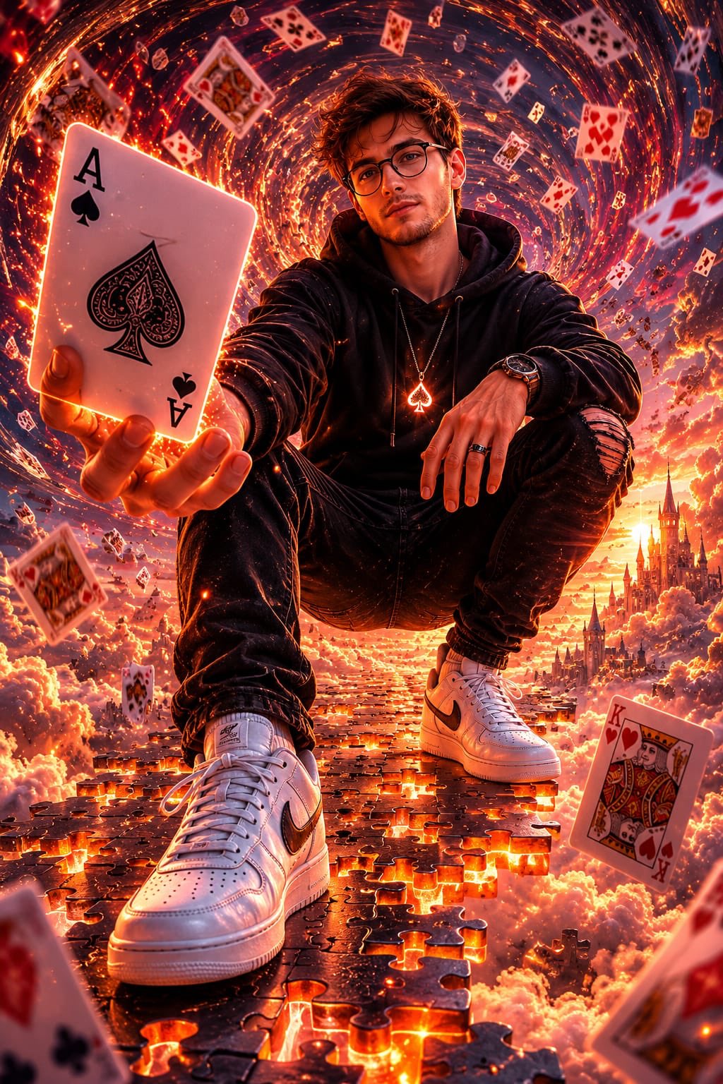 Ace of Spades Sky Fantasy