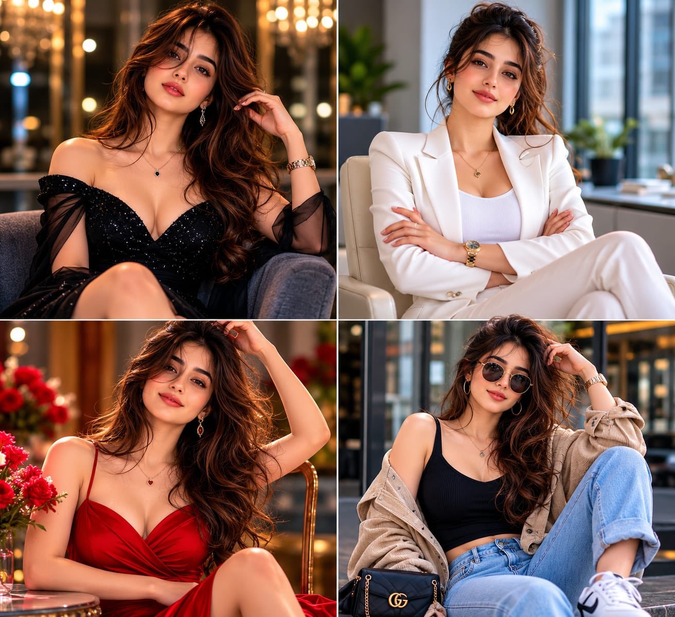 Fashion Model Four-Style Cover