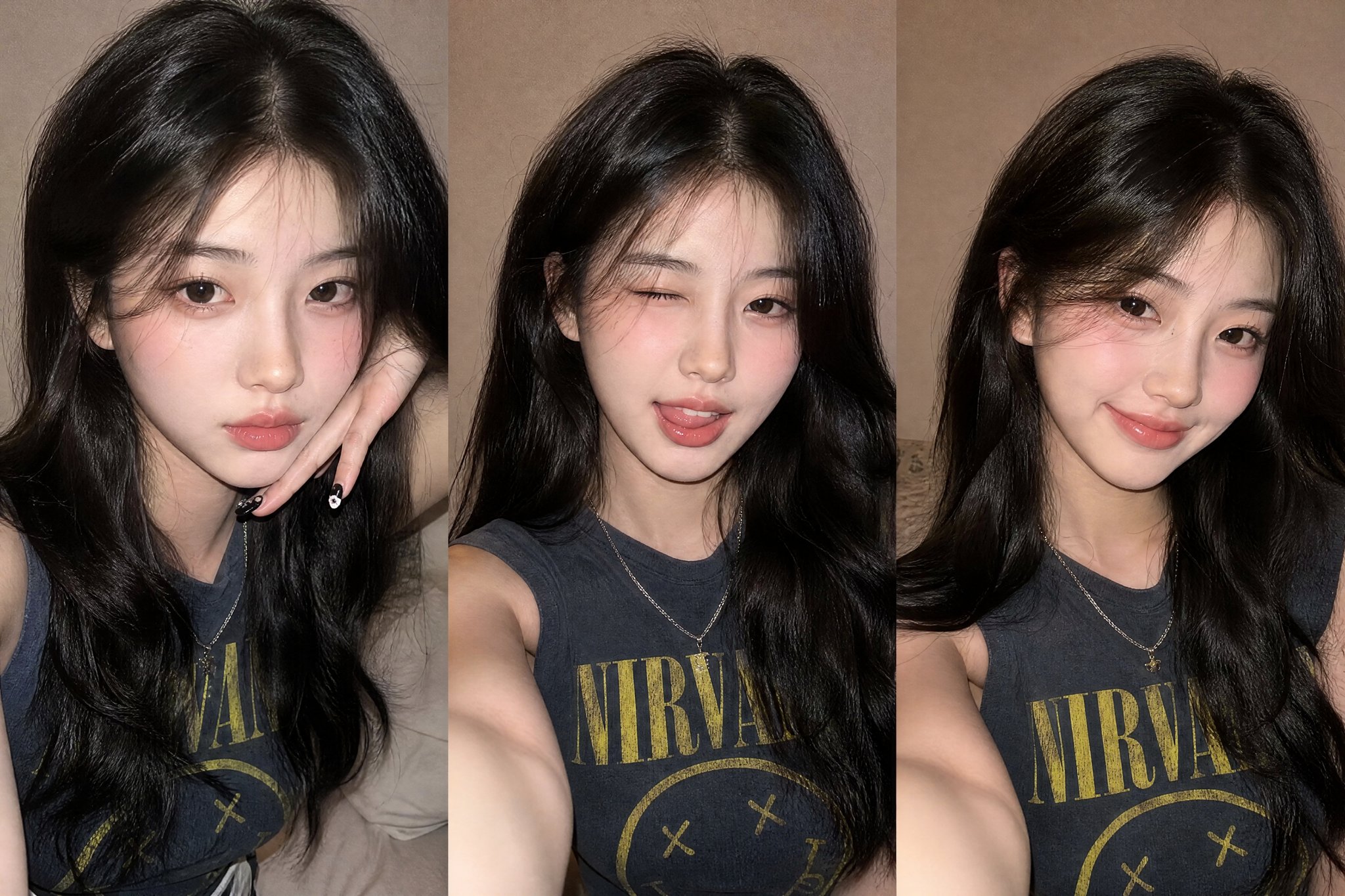 Gen Z Selfie Collage