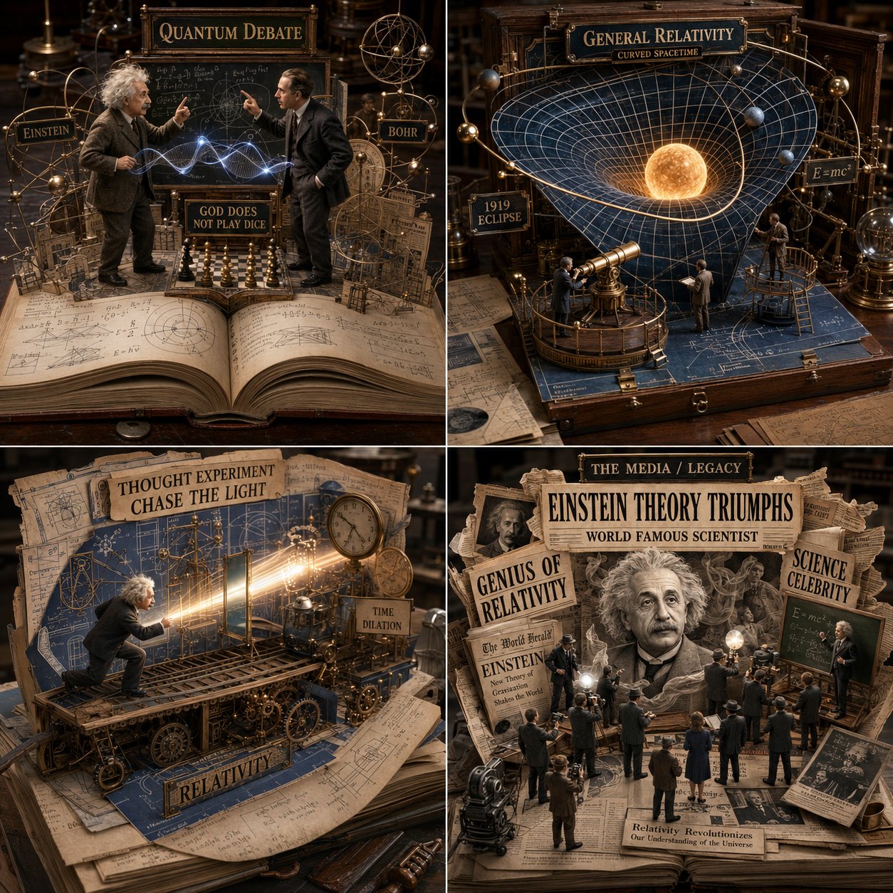 Einstein 3D Miniature Epic